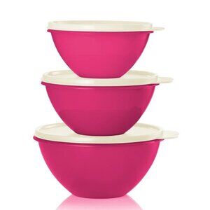 Tupperware Wonderlier Bowls 3pc Set
